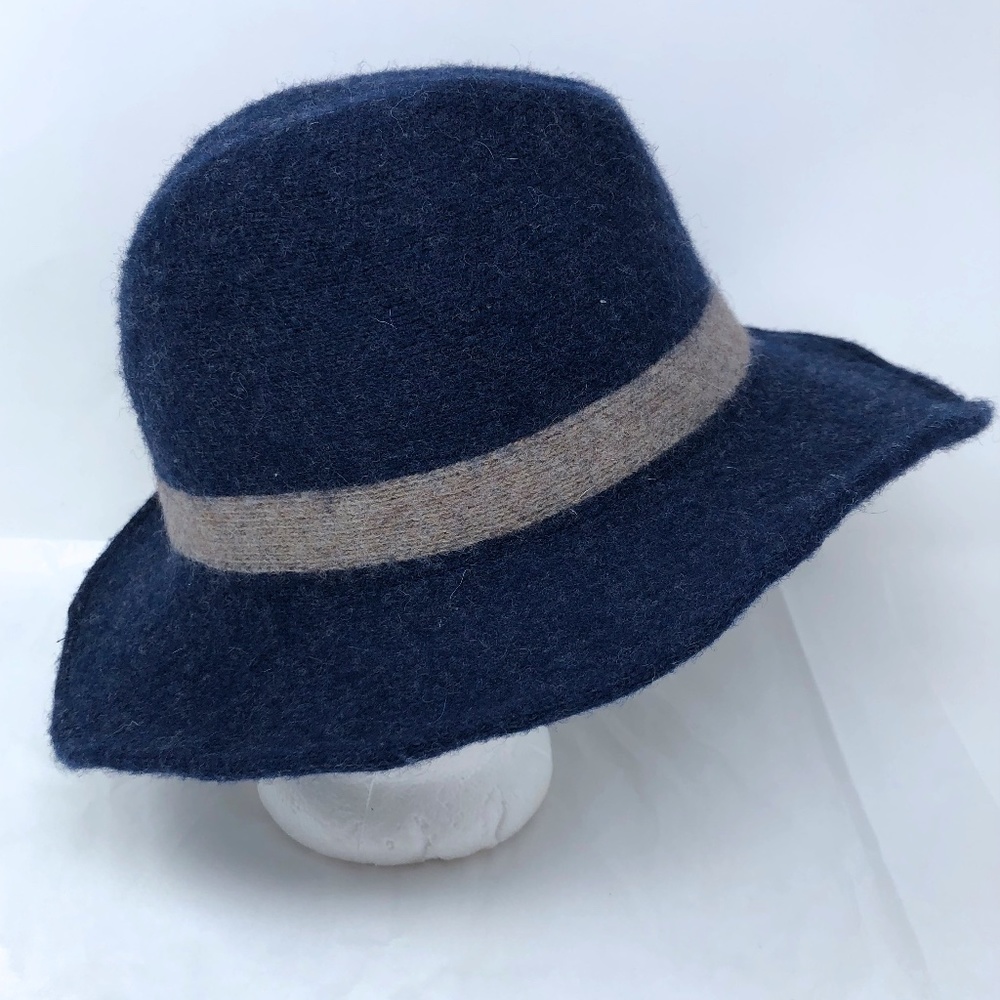 Adora Packable Wool Hat Floppy Cowboy Bucket Heat… - image 7